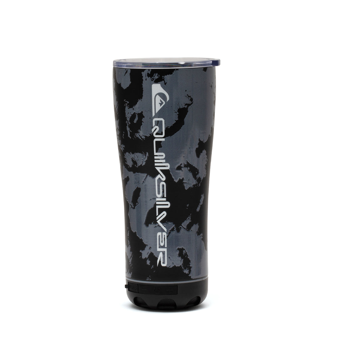 Quiksilver Zuma Stainless Steel Tumbler with Built-in Bluetooth Speakers