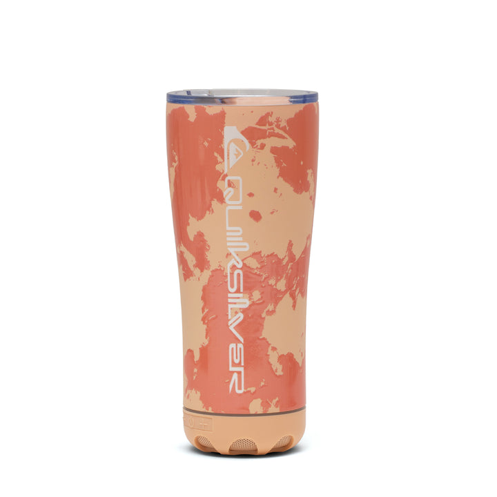 Quiksilver Zuma Stainless Steel Tumbler with Built-in Bluetooth Speakers